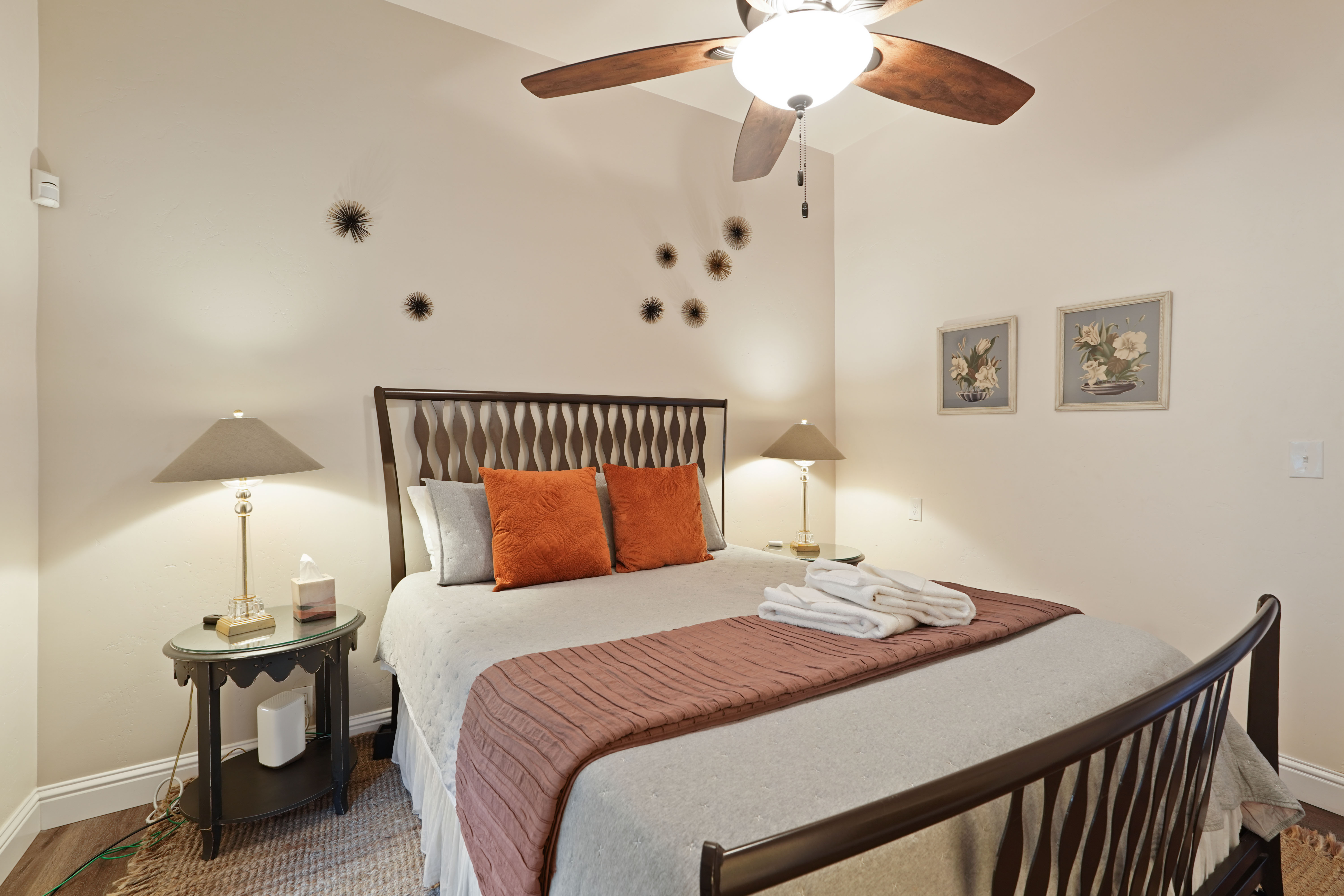 Natural light fills the space